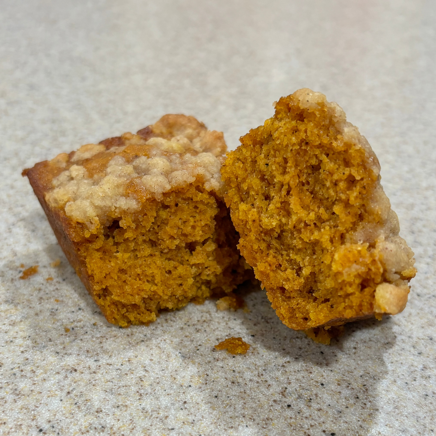 Pumpkin Spice with Streusel Topping