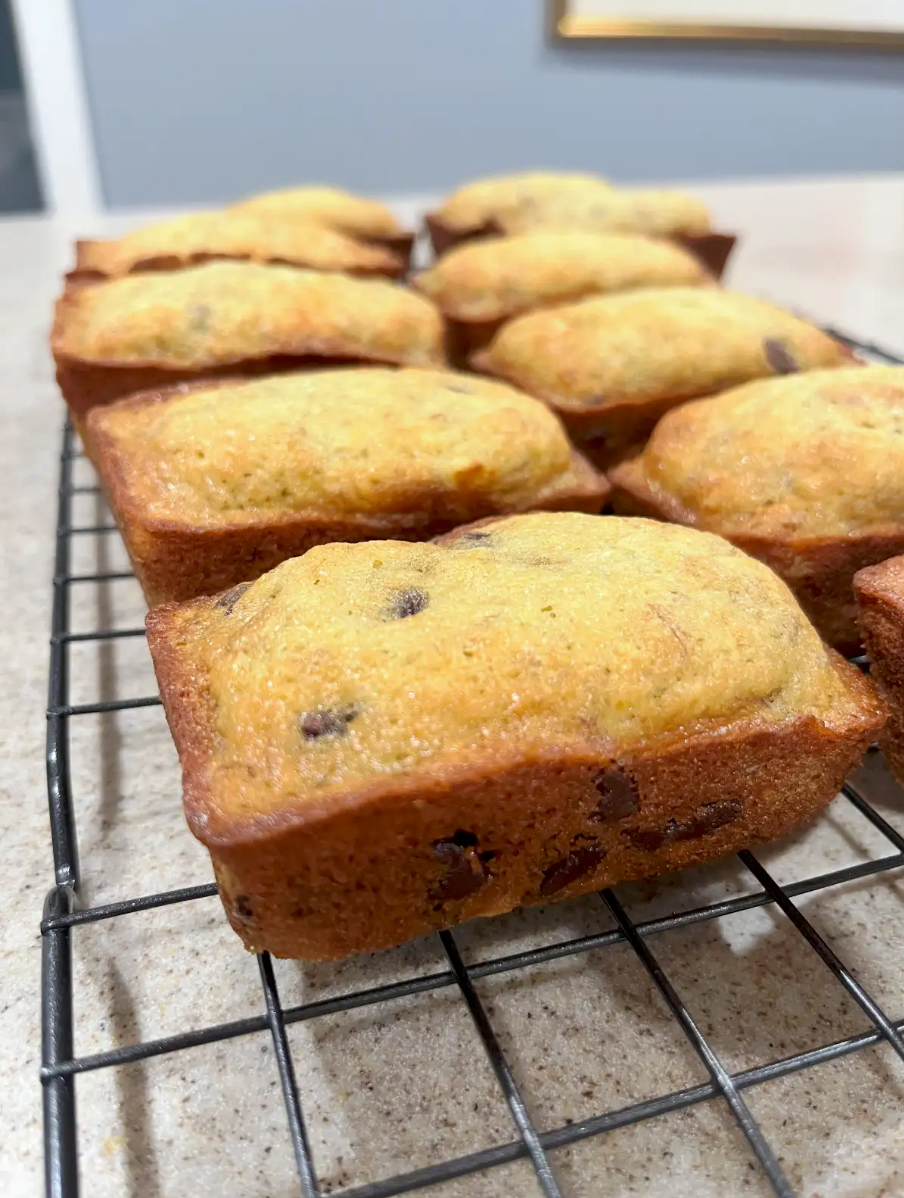 banana chocolate chip bread